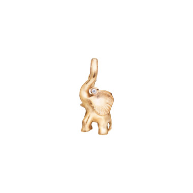 Halsschmuck, Gelbgold, Ole Lynggaard Copenhagen Circus Elephant Bead
