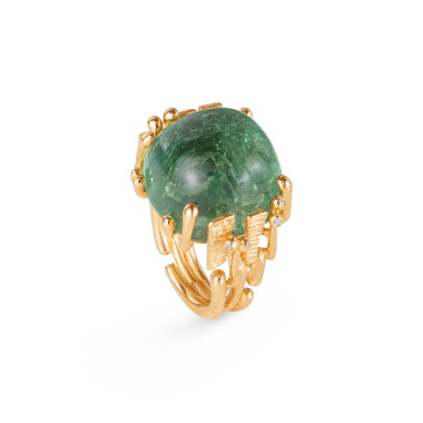 Ringe, Gelbgold, Ole Lynggaard Copenhagen BoHo Ring Large
