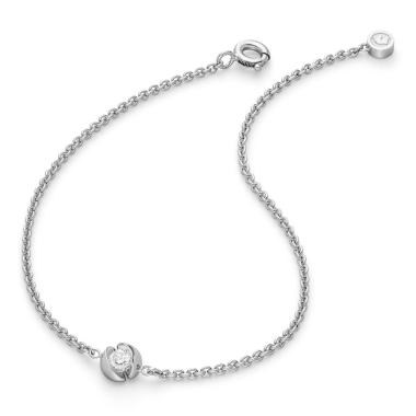 Armschmuck, Weißgold, Schaffrath CALLA Armband