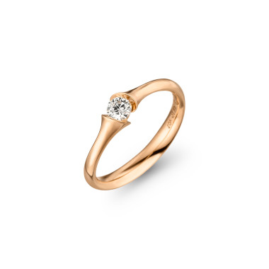 Ringe, Roségold, Schaffrath CALLA Diamantring