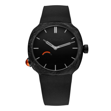         Damen- und Herrenuhr, Handaufzug, H. Moser & Cie Streamliner Pump Black