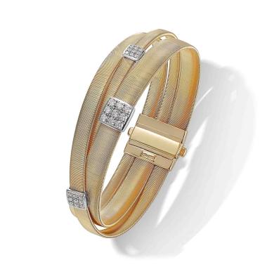 Armschmuck, Gelbgold, Marco Bicego Masai Armband