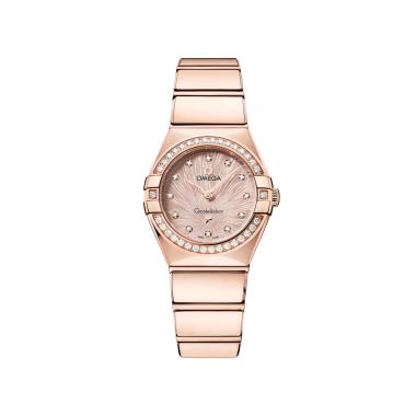 Damenuhr, Quarzwerk, Omega Constellation