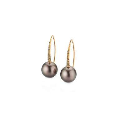 Ohrringe, Roségold, Gellner Modern Classics Ohrhaken