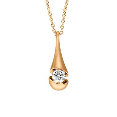 Halsschmuck, Gelbgold, Schaffrath CALLA Collier