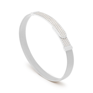 Armschmuck, Weißgold, Marco Bicego Masai Armreif