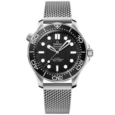 Damen- und Herrenuhr, Automatik, Omega Seamaster Diver 300M