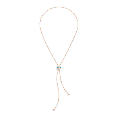 Halsschmuck, Roségold, Pomellato Iconica Halskette