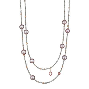 Halsschmuck, Roségold, Gellner Castaway Collier