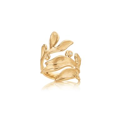 Ringe, Gelbgold, Ole Lynggaard Copenhagen Forest Ring