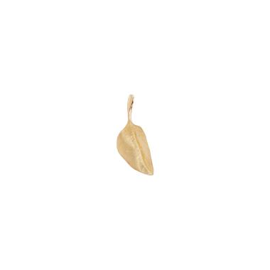 Halsschmuck, Gelbgold, Ole Lynggaard Copenhagen Leaves Anhänger Mini
