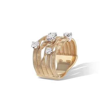Ringe, Weißgold, Marco Bicego Marrakech Ring