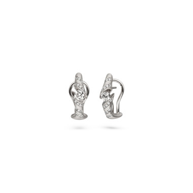 Weißgold, Ohrringe, Schaffrath CALLA Ohrschmuck