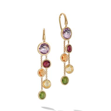 Ohrringe, Gelbgold, Marco Bicego Jaipur Color Ohrhänger