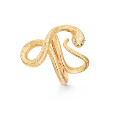         Gelbgold, Ringe, Ole Lynggaard Copenhagen Snakes Ring groß