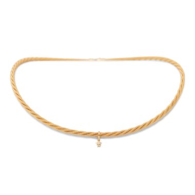 Halsschmuck, Gelbgold, Wellendorff Collier COMTESSE