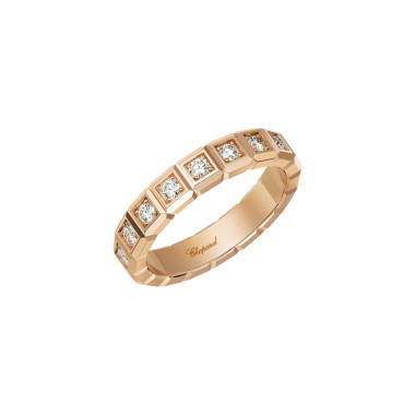 Roségold, Ringe, Chopard Ice Cube Ring