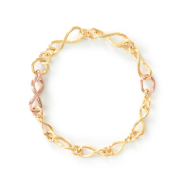         Gelbgold, Armschmuck, Ole Lynggaard Copenhagen Love Armband mini
