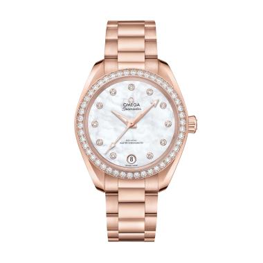 Damenuhr, Automatik, Omega Seamaster Aqua Terra 150 M