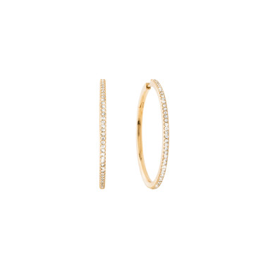 Ohrringe, Gelbgold, Ole Lynggaard Copenhagen Love Bands Creolen