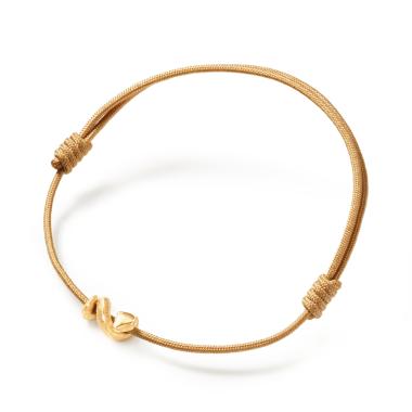 Armschmuck, Nylon, Ole Lynggaard Copenhagen Snakes Kordelarmband