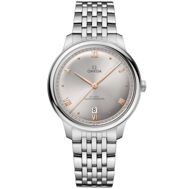 Damen- und Herrenuhr, Automatik, Omega De Ville Prestige