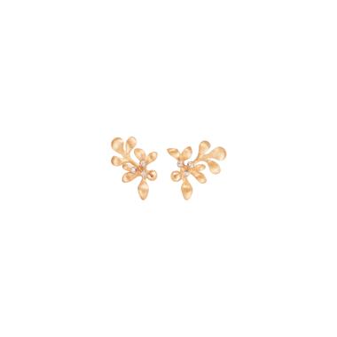 Ohrringe, Roségold, Ole Lynggaard Copenhagen Lotus Ohrstecker Gipsy mini