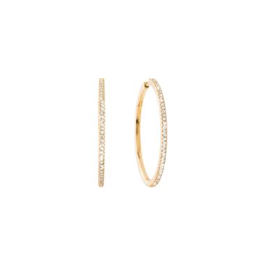 Ohrringe, Gelbgold, Ole Lynggaard Copenhagen Love Bands Creolen