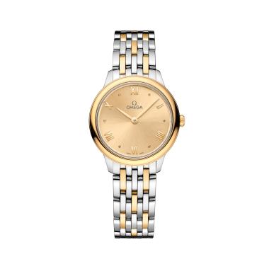 Damenuhr, Quarzwerk, Omega De Ville Prestige