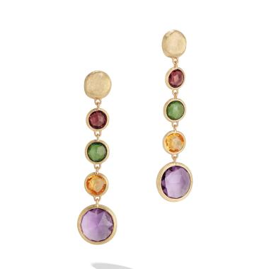 Ohrringe, Gelbgold, Marco Bicego Jaipur Color Ohrhänger