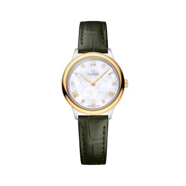Damenuhr, Quarzwerk, Omega De Ville Prestige