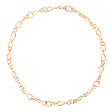 Halsschmuck, Roségold, Ole Lynggaard Copenhagen Love Collier 