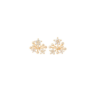         Gelbgold, Ohrringe, Ole Lynggaard Copenhagen Shooting Stars Ohrstecker