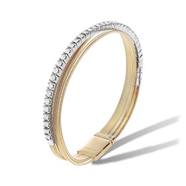 Armschmuck, Weißgold, Marco Bicego Masai Armband