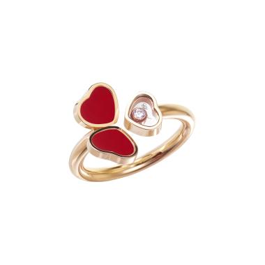 Ringe, Roségold, Chopard Happy Hearts Wings Ring