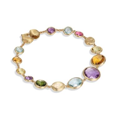 Armschmuck, Gelbgold, Marco Bicego Jaipur Color Armband groß