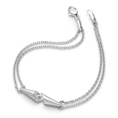 Weißgold, Armschmuck, Schaffrath CALLA Armband