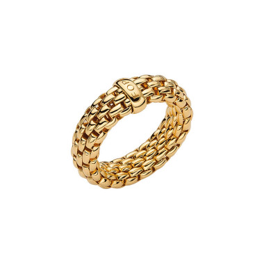 Ringe, Gelbgold, FOPE Essentials Flex'it Ring