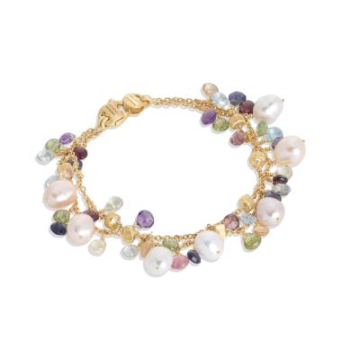 Armschmuck, Gelbgold, Marco Bicego Paradise Pearls Armband