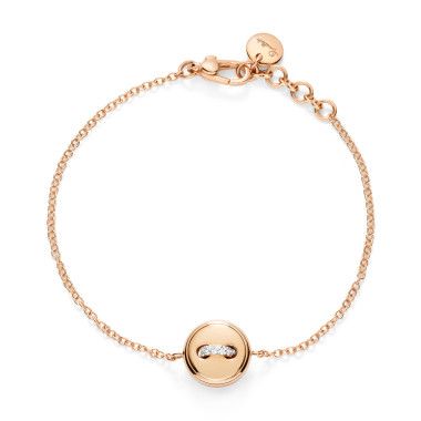         Roségold, Armschmuck, Pomellato Pom Pom Dot wendbares Armband