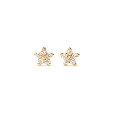 Ohrringe, Gelbgold, Ole Lynggaard Copenhagen Shooting Stars Ohrstecker Mini