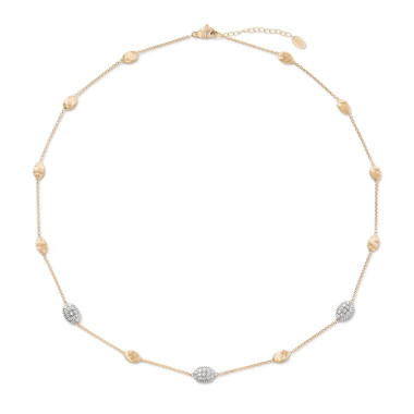 Halsschmuck, Gelbgold, Marco Bicego Siviglia Halskette
