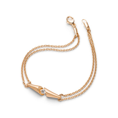 Roségold, Armschmuck, Schaffrath CALLA Armband