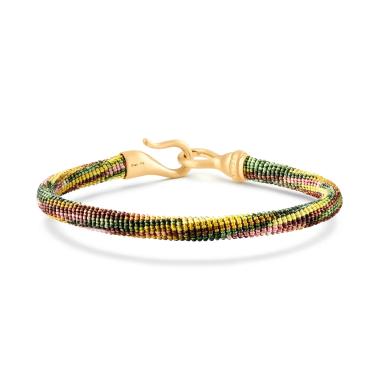 Armschmuck, Textil, Ole Lynggaard Copenhagen Life Armband Plum
