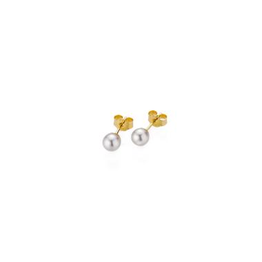 Ohrringe, Gelbgold, Gellner Basics Ohrstecker