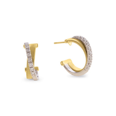 Ohrringe, Weißgold, Marco Bicego Masai Ohrringe