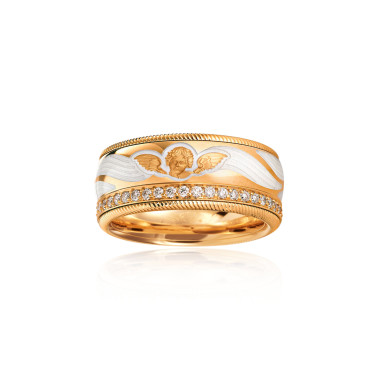 Ringe, Gelbgold, Wellendorff Ring BESCHÜTZE MICH