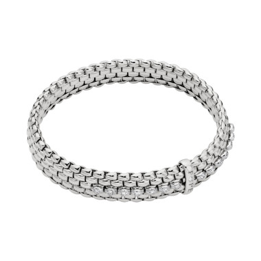 Armschmuck, Weißgold, FOPE Panorama Flex'it Armband