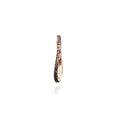 Ringe, Roségold, Ole Lynggaard Copenhagen Love Band Ring Curved