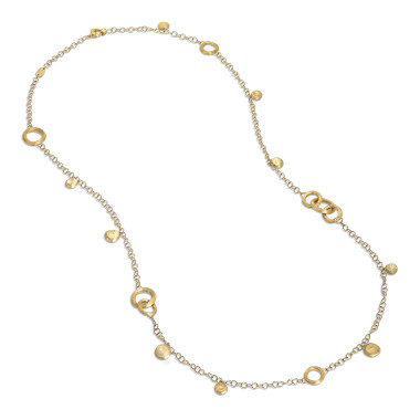 Halsschmuck, Gelbgold, Marco Bicego Jaipur Halskette